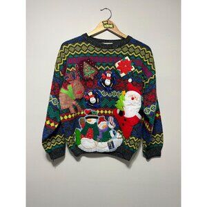 Vintage Christmas Knit Sweater